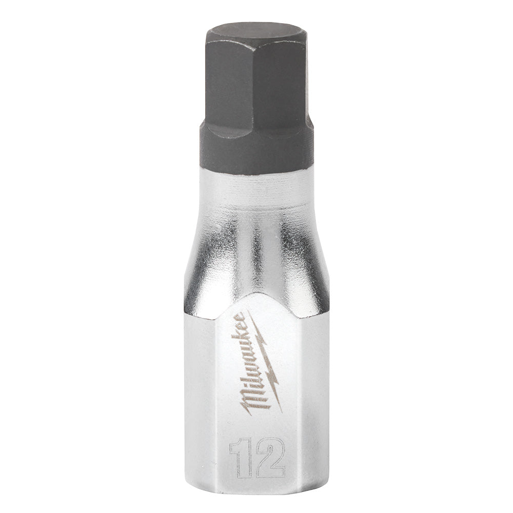 3/8" Drive 12mm Hex Bit Socket