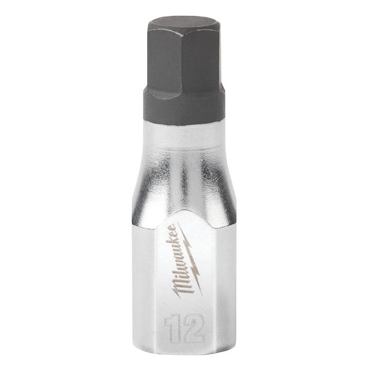 3/8" Drive 12mm Hex Bit Socket