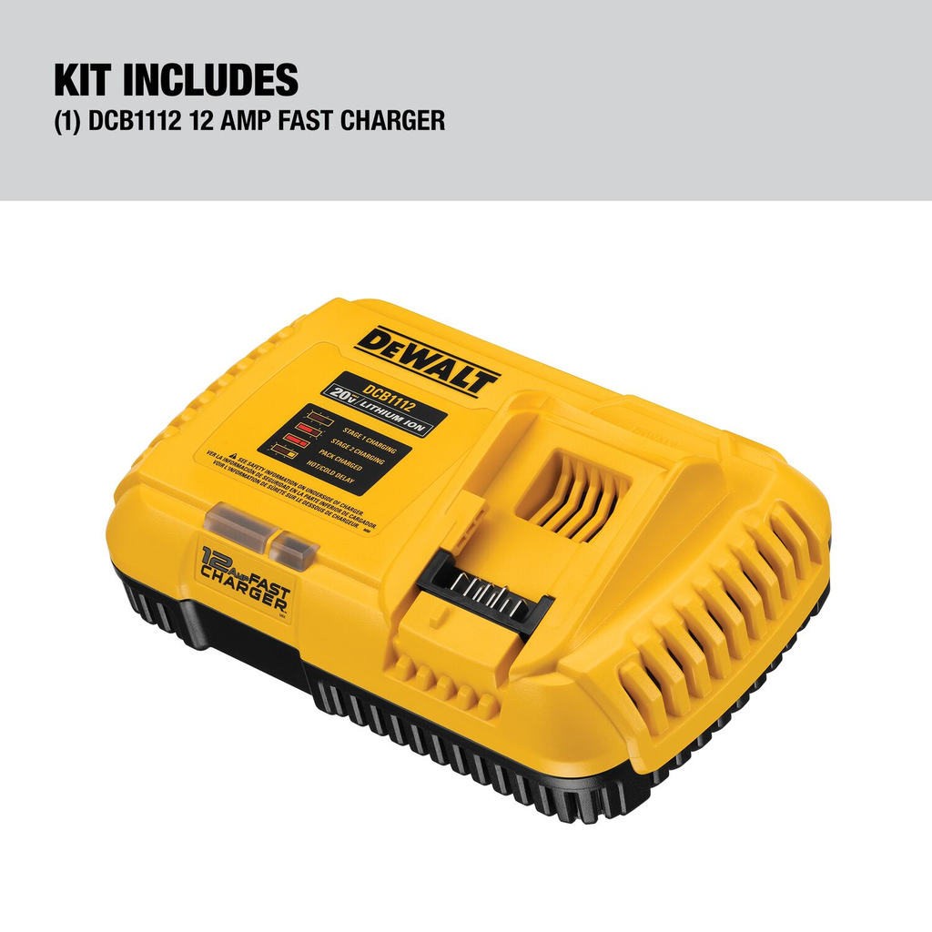 DEWALT Battery Charger, 20V* FLEXVOLT Fast Charger