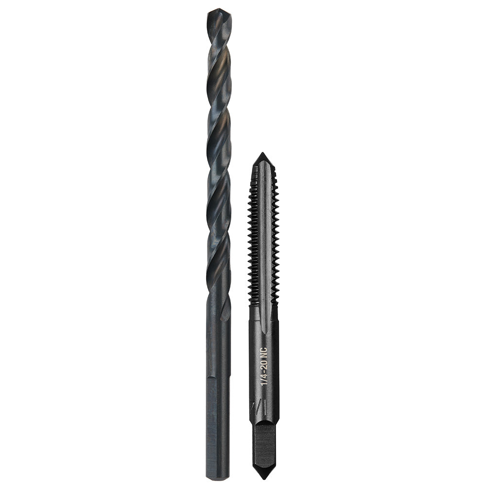 1/4"-20 nc Straight Flute Plug Tap & #7 Drill Bit
