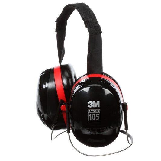 Cache-oreilles 3M™ PELTOR™ Optime™ 105, H10B, derrière la tête, 1 paire