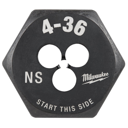 4-36 ns 1-inch Hex Threading Die
