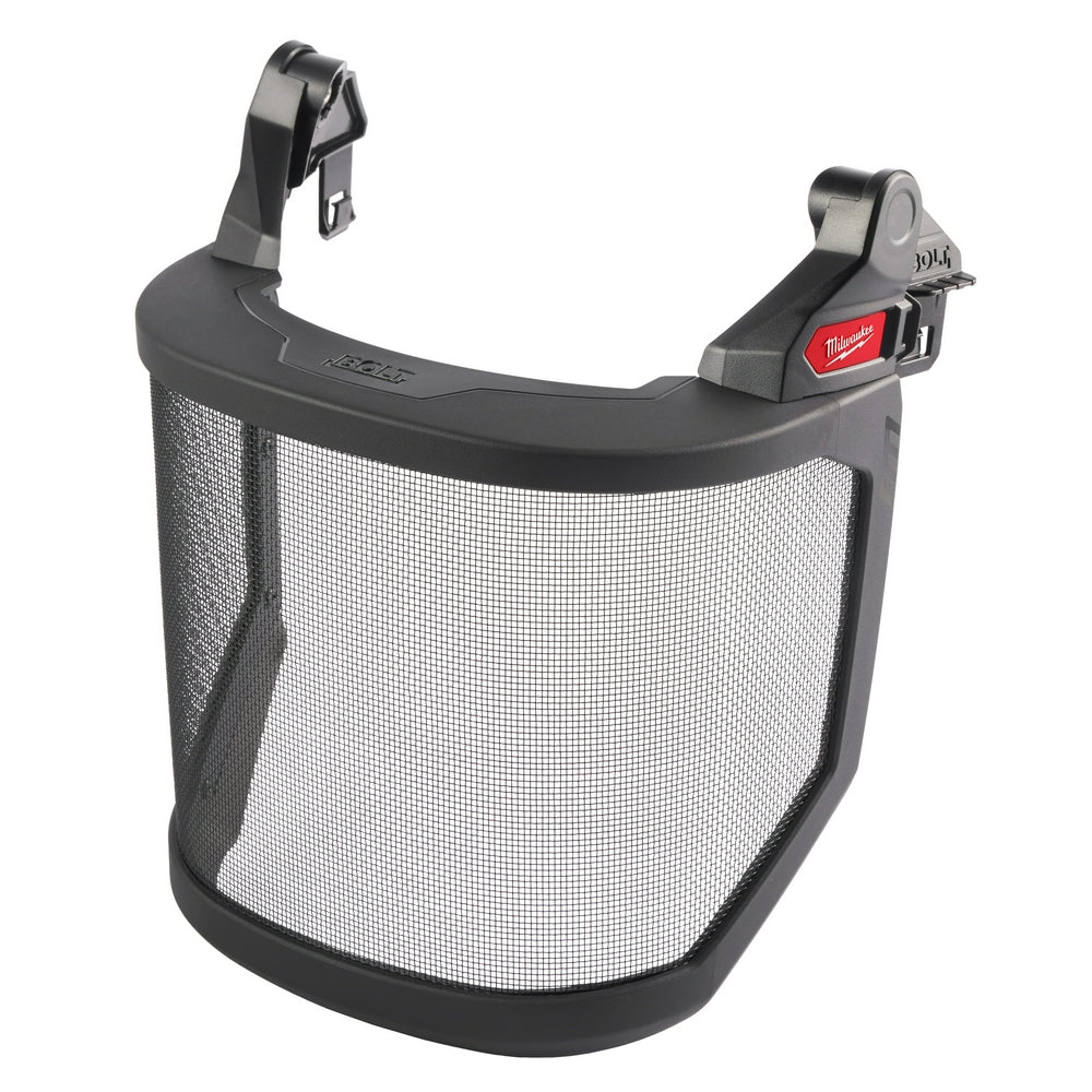 Bolt™ Full Face Shield - Metal Mesh Compatible With Safety Helmet [no Brim]