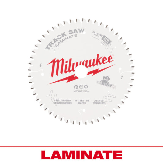 6-1/2” 52t Laminate Track Saw Blade, 5/PK
