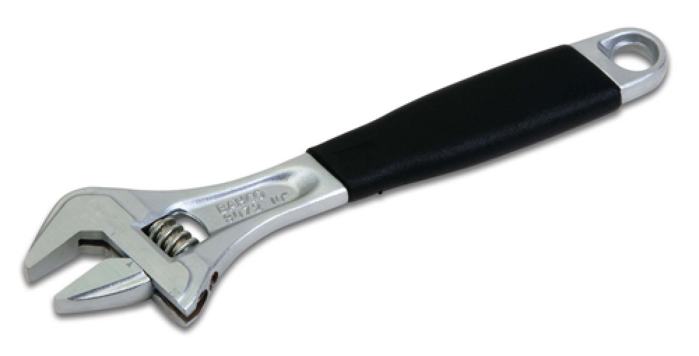 Adjustable Wrench SAE 8" Chrome Finish with Ergo™ Handle