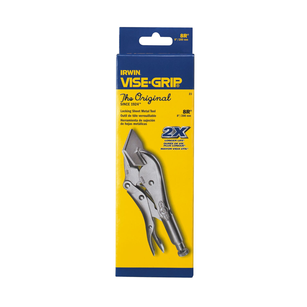 IRWIN Vise-Grip Original Locking Pliers/Sheet Metal Tool 8-Inch