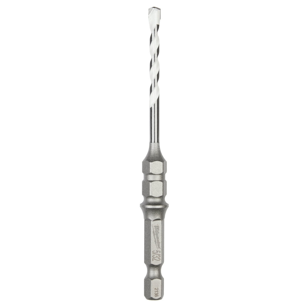 Shockwave™ Carbide Multi-material Drill Bit For Concrete Screws 5/32" x 4", 3/PK