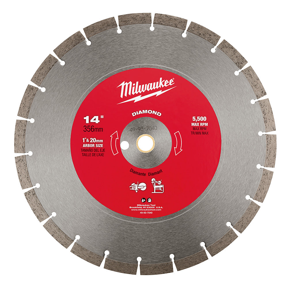Diamond Segmented 14" Blade