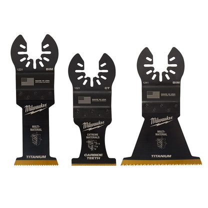 3PC CUTTING MULTI-TOOL BLADE VAR PK