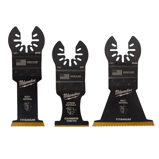 3PC CUTTING MULTI-TOOL BLADE VAR PK