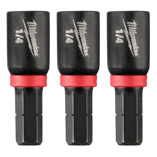 Shockwave Impact Duty™ 1/4" Insert Magnetic Nut Driver 3pk