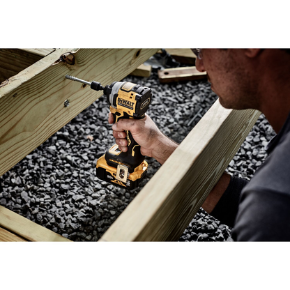 DEWALT 20V MAX* ATOMIC Cordless Brushless 1/4 in Impact Driver Drill Kit (1) Lithium Ion Battery with Charger