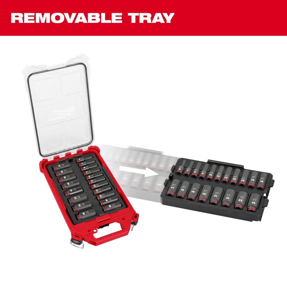 3/8drive 19PC MM PO IMP SCKT ENSEMBLE