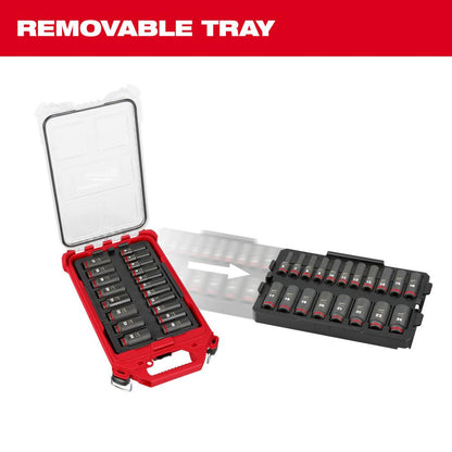 3/8drive 19PC MM PO IMP SCKT ENSEMBLE