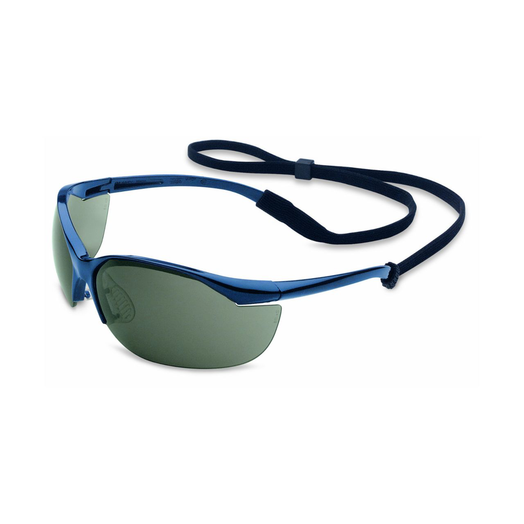Honeywell Uvex Vapor Blue Safety Glasses Clear Anti-Scratch Lens