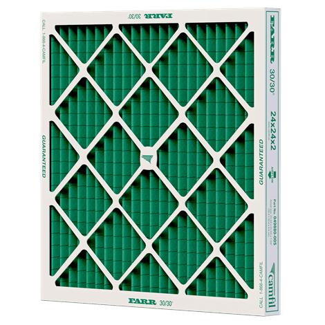 Farr 30/30, High Capacity Pleated Panel Filter, MERV 8/8A, 18″ W x 2″ D x 18″ H