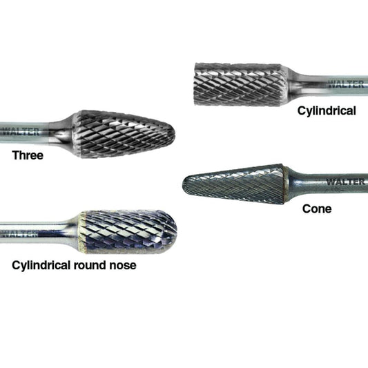 Cone (sl), Aluminum And Soft Metals, 3/8 In. X 1-1/4 In. X 1/4 In.