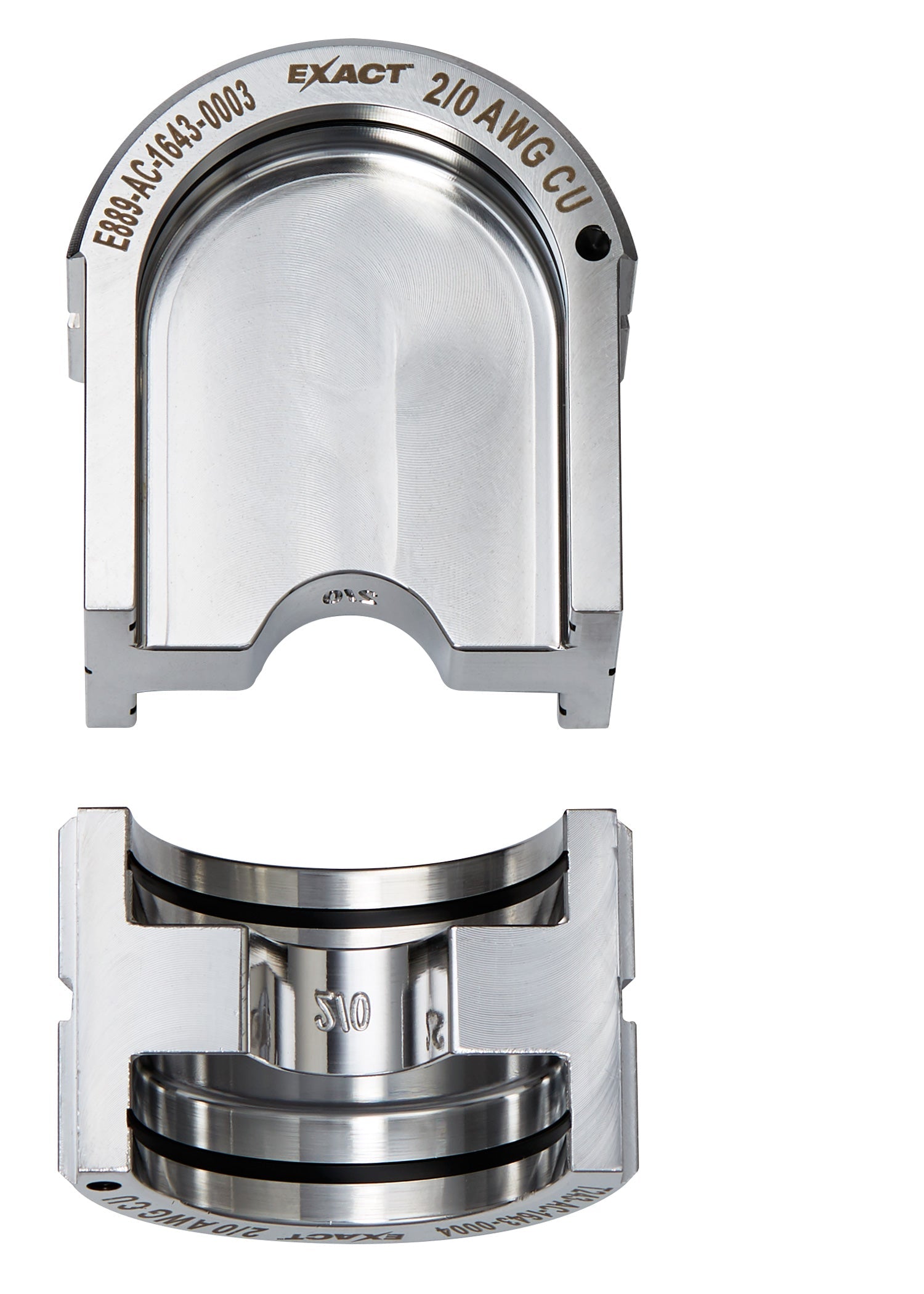 Exact™ 2/0 Aluminum 12t U-style Die