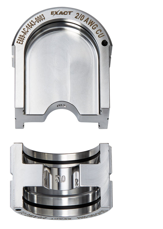 Exact™ 2/0 Aluminum 12t U-style Die