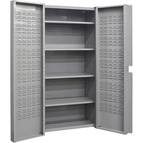 Deep Door Combination Cabinets, with Shelfs, 38" W x 24" D x 72" H, Grey