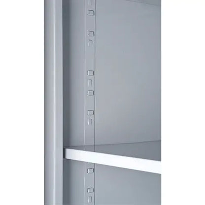 Armoires combinées à portes profondes, avec tablettes, 38 po l. x 24 po p. x 72 po h., gris