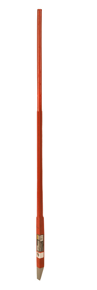 Pied-de-biche, 60", pointe de pincement, acier forgé et trempé.