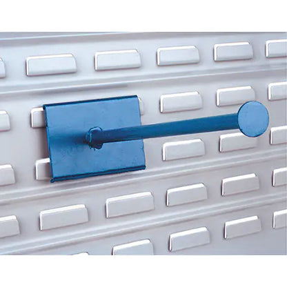Supports à bacs fixes - Support rond - Accessoires pour panneaux à persiennes, 12 po