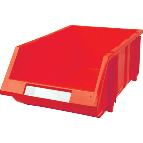 Bac à empiler et à suspendre, 11-13/16" L x 7" H x 17-11/16" P, rouge