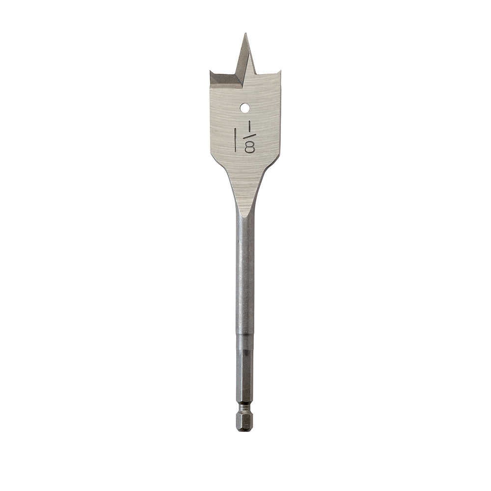 Flat Boring Bit 1-1/8 In x 6 In