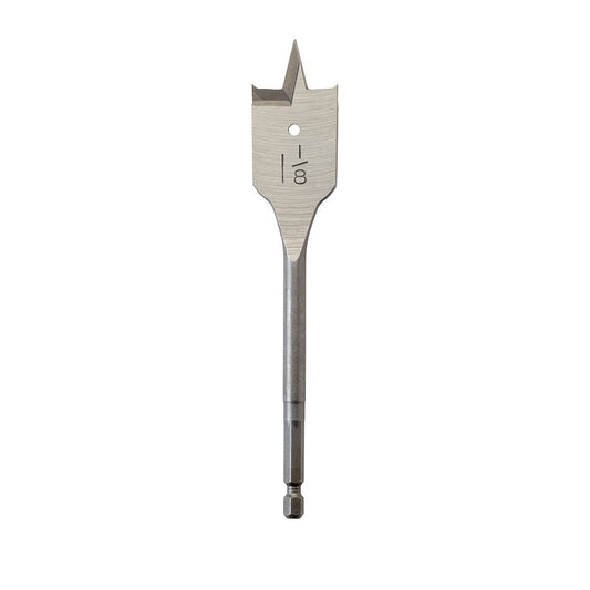 Flat Boring Bit 1-1/8 In x 6 In