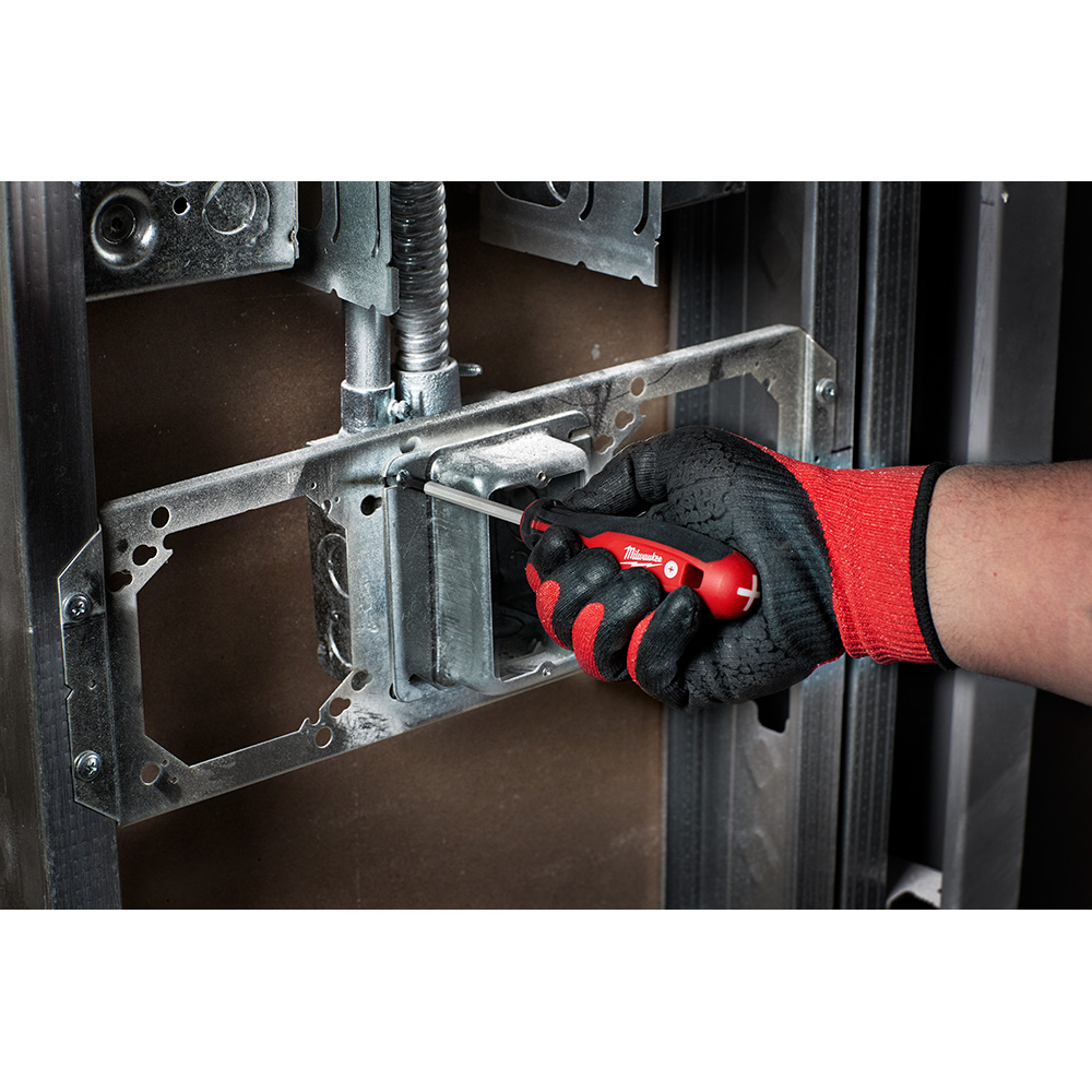8Pc Screwdriver Kit With Square