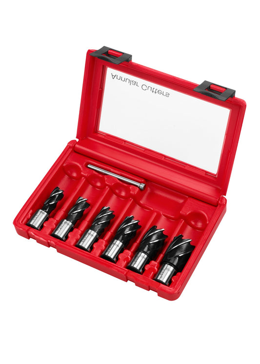 6-piece Hss Annular Cutter Set