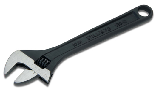 10 Inch Adjustable Industrial Black Wrench