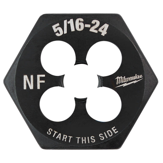 5/16"-24 nf 1-inch Hex Threading Die