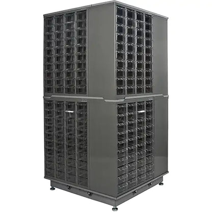 Armoire à pièces KPC-600, acier galvanisé, 40 tiroirs, 18-3/10" x 8-7/10" x 25-3/10", gris