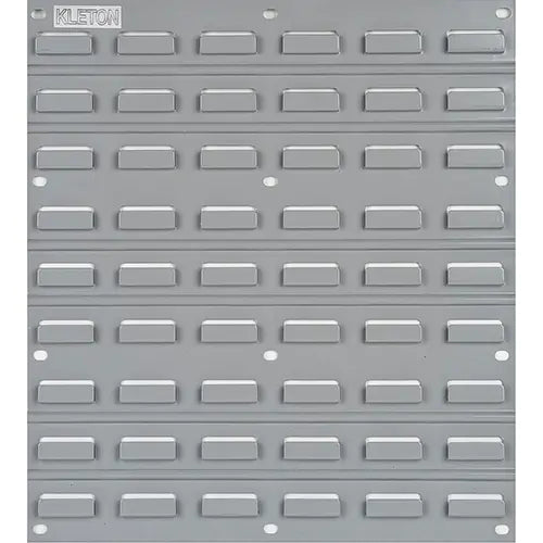 Metal Louvered Panel Bin Support Rack, 16 Bins, 18" W x 1/8" D x 19" H