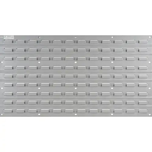 Metal Louvered Panel Bin Support Rack, 32 Bins, 36" W x 1/8" D x 19" H