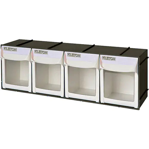 Bac basculant robuste, 23-1/2" L x 5-1/2" P x 7-7/8" H, 4 tiroirs