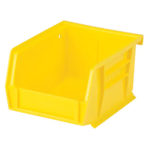 Bac à empiler et à suspendre, 4-1/8" L x 3" H x 5-3/8" P, jaune