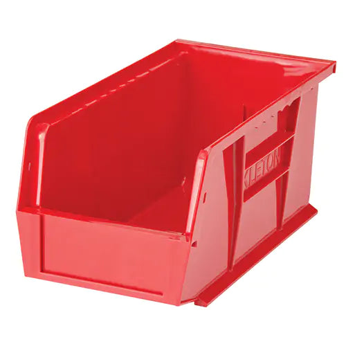 Bac à empiler et à suspendre, 5-1/2" L x 5" H x 10-7/8" P, rouge