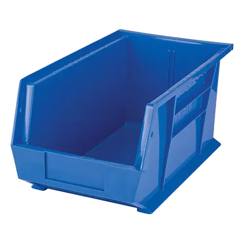 Bac à empiler et à suspendre, 8-1/4" L x 7" H x 14-3/4" P, bleu