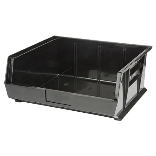 Bac à empiler et à suspendre, 16-1/2" L x 7" H x 14-3/4" P, noir