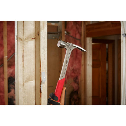 Marteau d'encadrement de visage fraisé de 28 oz