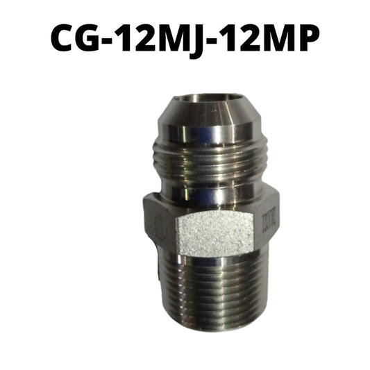 Gates 12mj-12mp - hydraulic hose adapter - g60490-1212