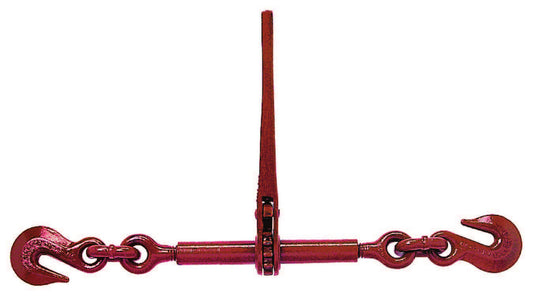 Crosby® LEBUS L-140 Standard Ratchet Type Load Binders, R-A, Red, Forged Steel, 3/8"-1/2"