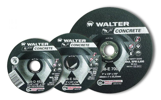 Béton, qualité : c-24, type : 27, 5 po. x 1/4 po. x 7/8 po.