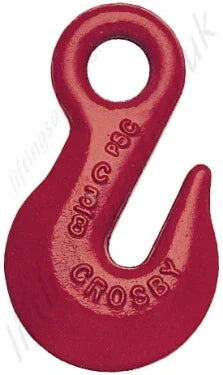 Crosby® A-323 Eye Grab Hooks, Forged Steel, 3/8"