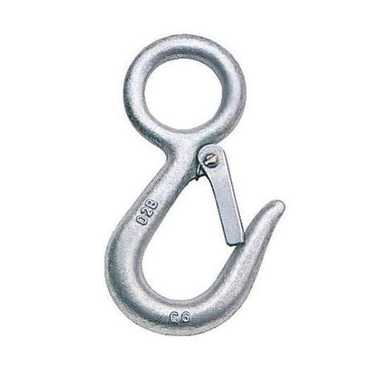Crosby® Snap Hook, Silver Color, Forged Carbon Steel, 9/16"