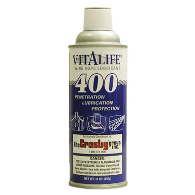 Crosby® Vitalife® 400 Wire Rope Lubricant, 12 oz