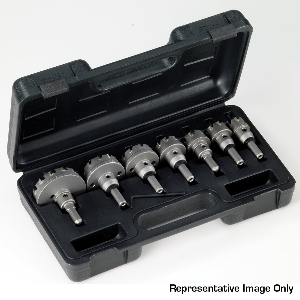CT5 Carbide Tipped Hole Cutter - 10 Piece Electrician's Set (3/16" Depth of Cut) for Comprehensive Solutions